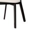 Baxton Studio Dannell Mid-Century Modern Cream Fabric and Black Finished Wood 2-Piece Dining Chair Set 236-2PC-13298-ZORO - alternate 9
